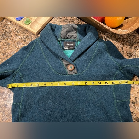 Marmot Grace Sweater Blue Size Medium Pullover Fleece - Picture 12 of 12